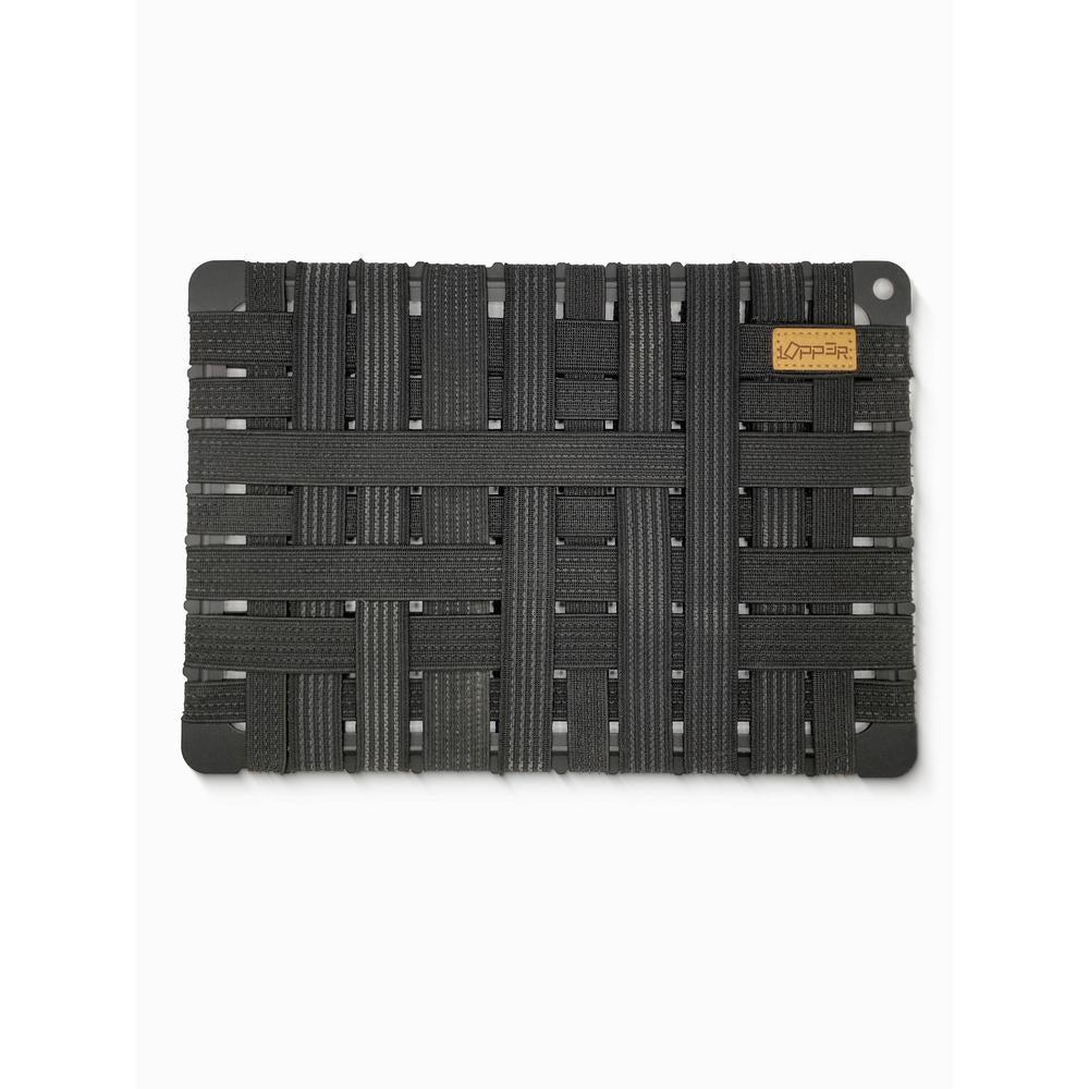 Black Alloy frame organizer case with a brand label on a white background