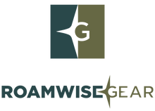 Roamwise Gear logo on a white background