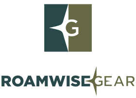 Roamwise Gear logo on a white background